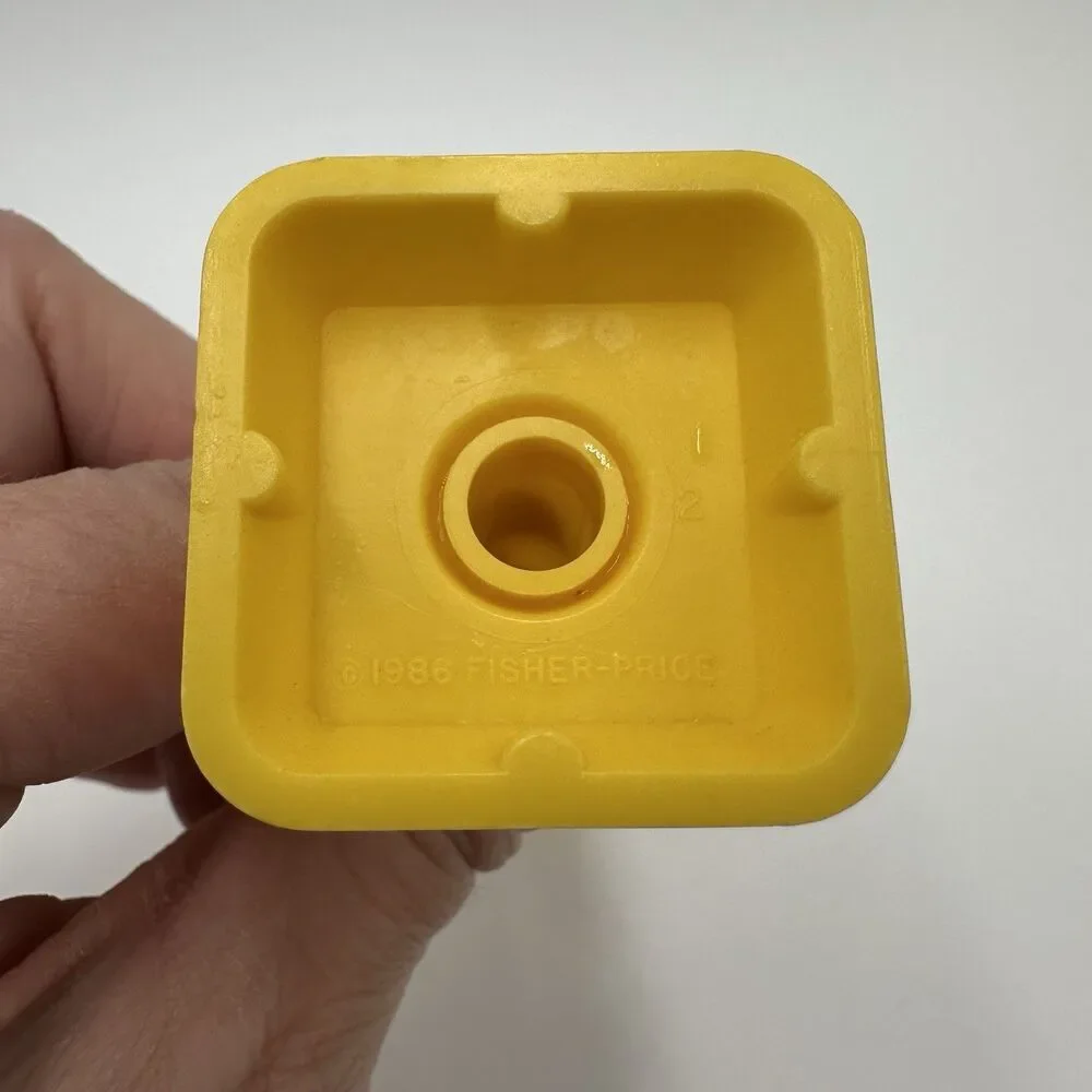 Vintage Fisher Price Little People Traffic Light Toy Replacement 1986 - Picture 5 of 6